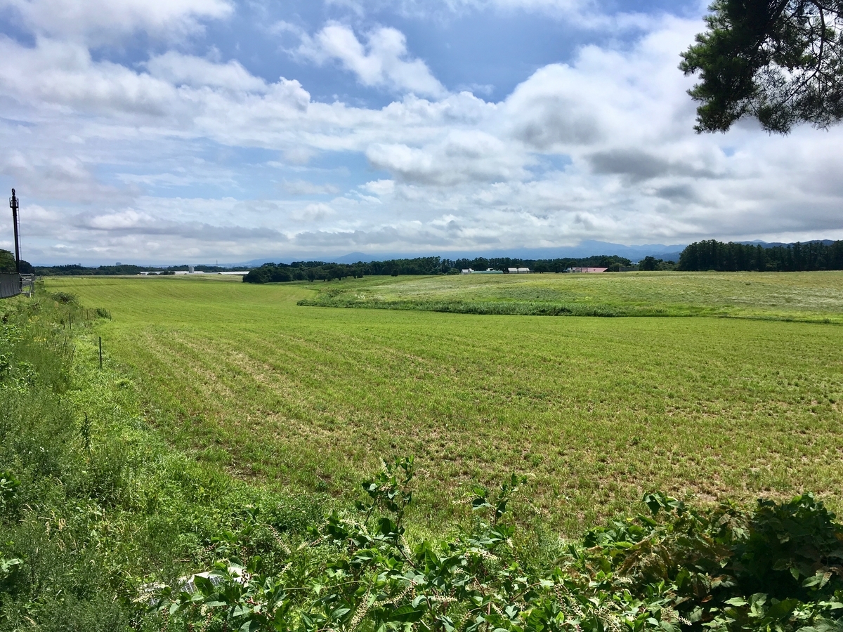 岩手山の麓