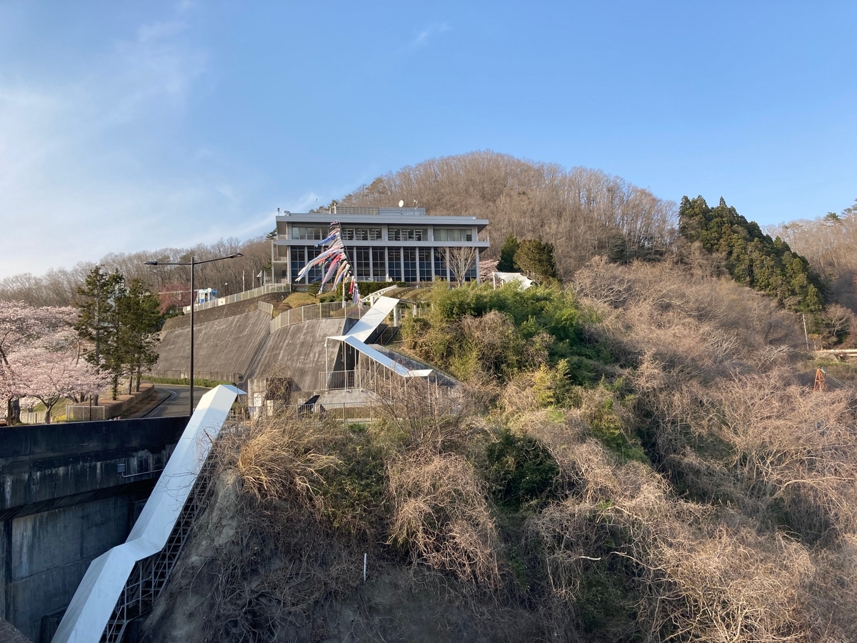釜房ダムの鯉のぼり