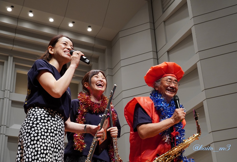 渋谷員子さん&山下まみさん&植松伸夫さん bra★bra final fantasyでの渋谷員子さん&山下まみさん、植松伸夫さん