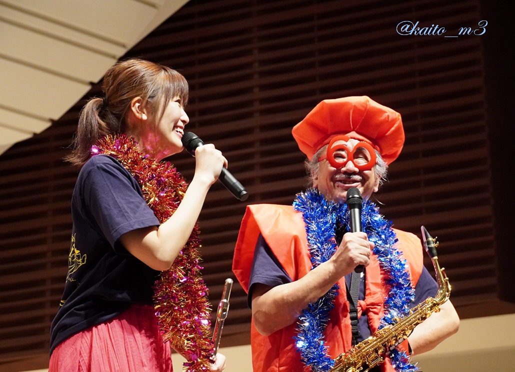 bra★braでの山下まみさん、植松伸夫さん