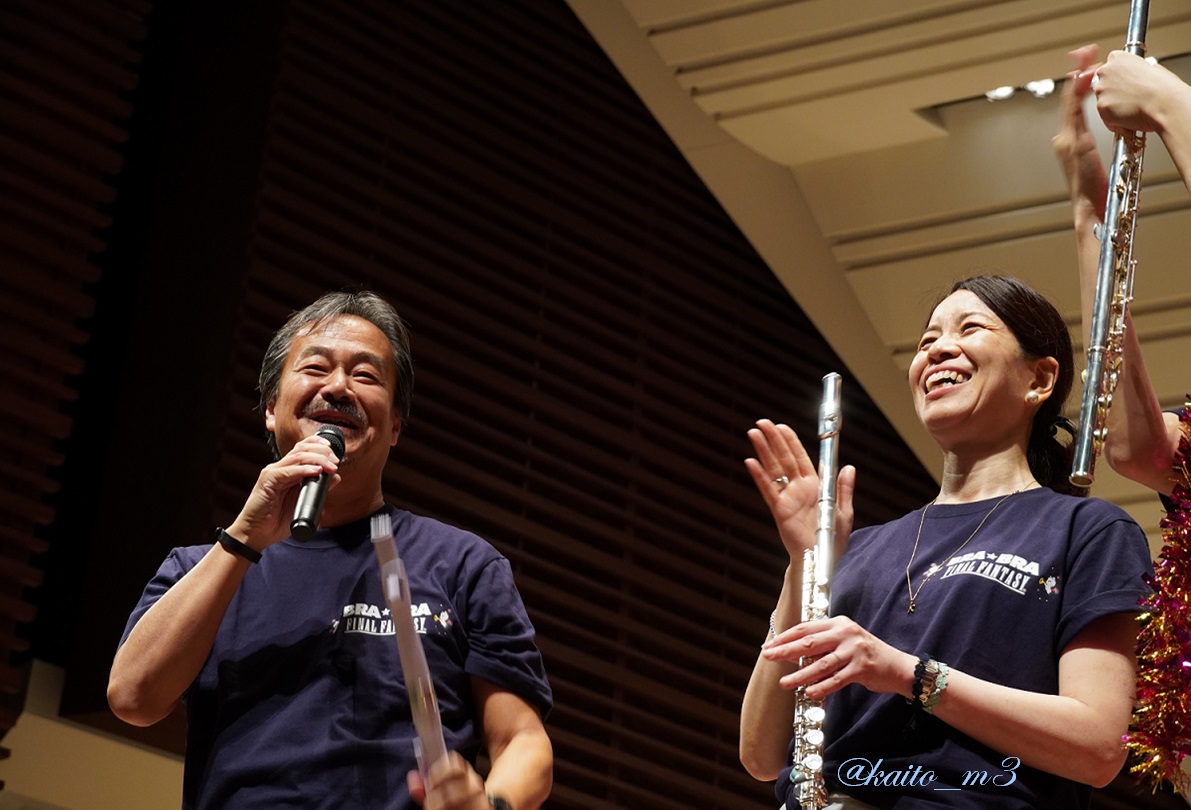 bra★braでの坂口博信さん、渋谷員子さん