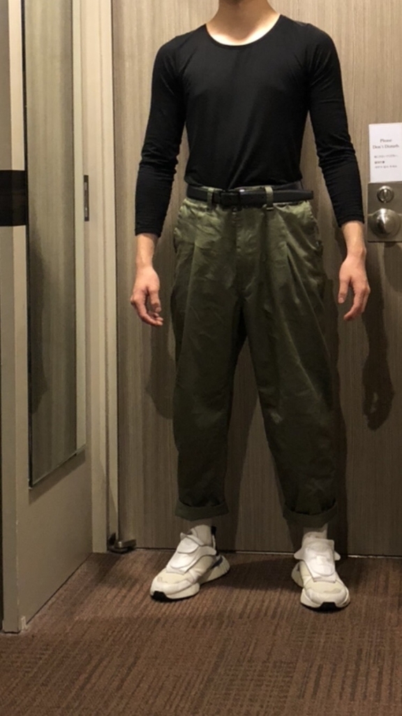 チビ 低身長 のワイドパンツ履き方 後編 メン恋ぶろぐ