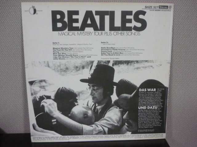 MAGICAL MYSTERY TOUR ドイツ盤 / BEATLES - うまげな話