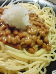 12/5 納豆パスタ