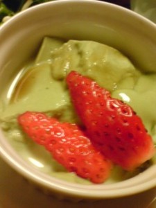抹茶ミルクかん