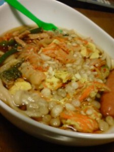 うどん夜食