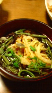 天ぷらそば