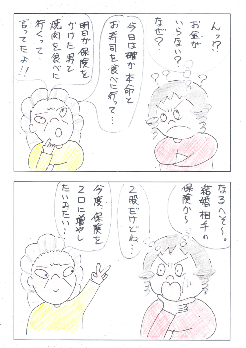 萬策大好き。ほんとだよ！「四コマ漫画」