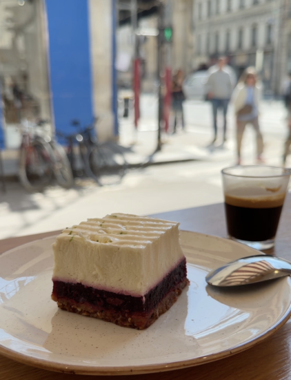  le cheesecake aux fruits rouges 🍓チーズケーキ
