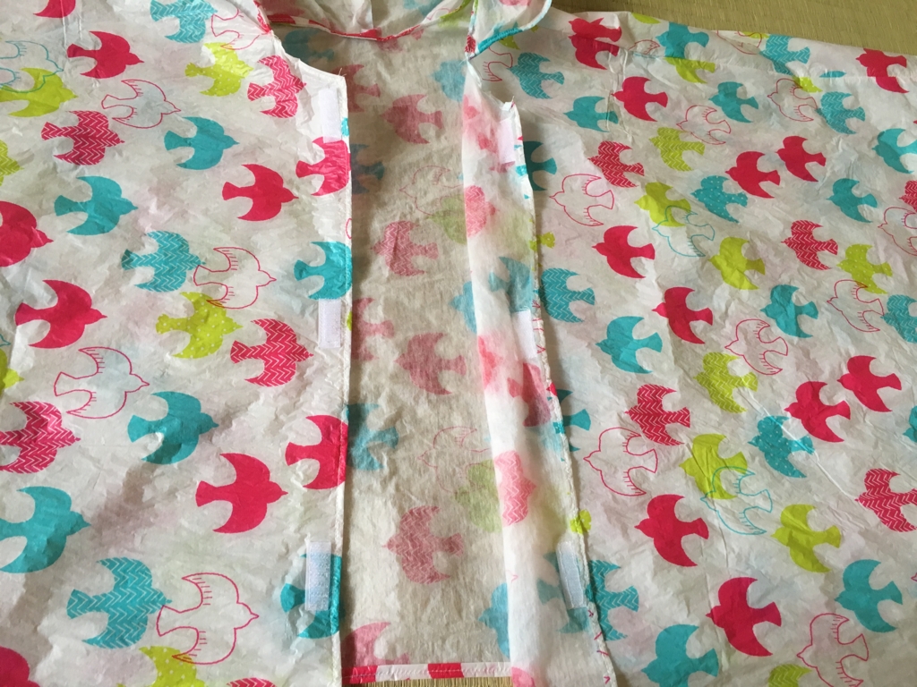 たった0円で 赤ちゃんレインコート ポンチョ の作り方 つむぎ はぐくみ