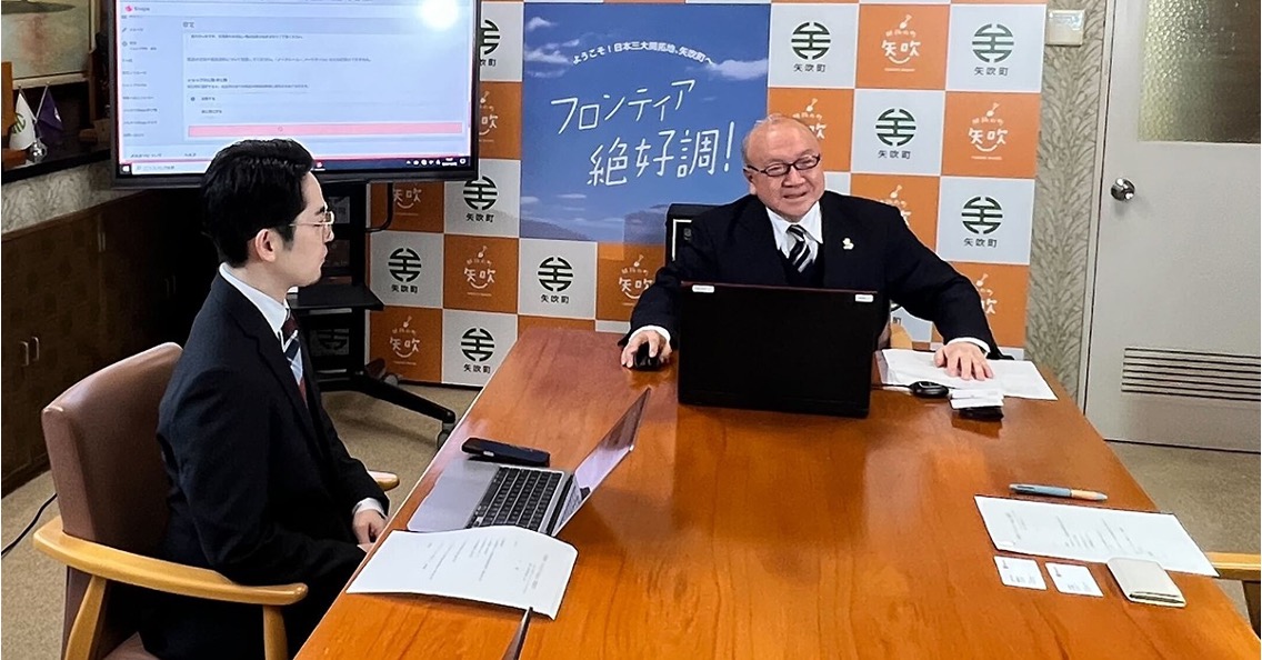 福島県矢吹町が「メルカリShops」で備品の販売開始発表会を実施