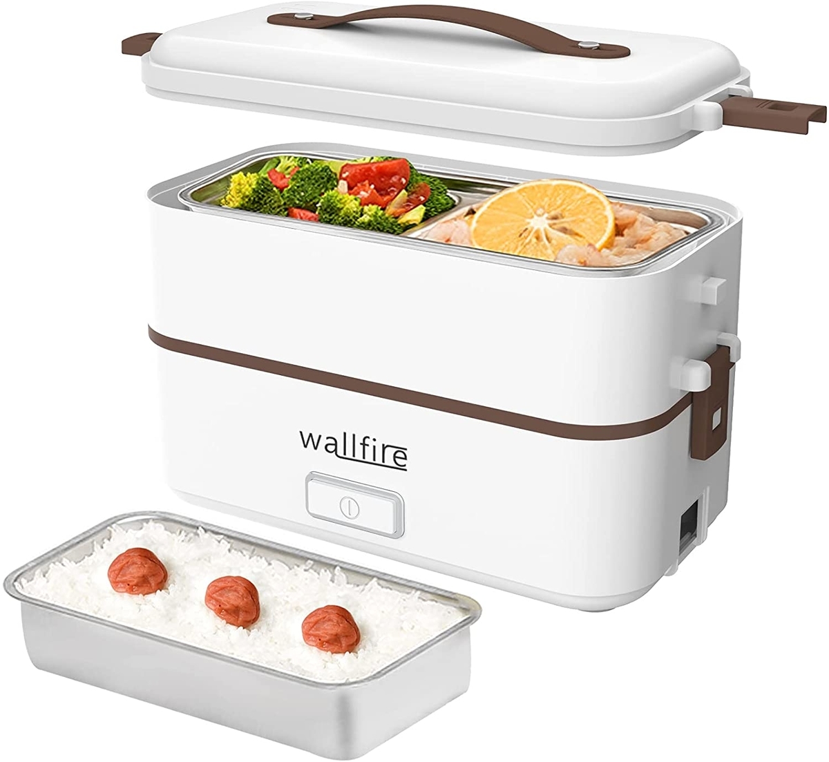 Wallfire 弁当箱炊飯器 炊き立てごはんと蒸し料理、野菜が楽しめる 一人暮らしにおすすめ よろづやアンテナ Wallfire 弁当箱炊飯器 炊き立てごはんと蒸し料理、野菜が楽しめる 一人暮らしにおすすめ よろづやアンテナ