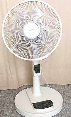 アイリスオーヤマのDCモーター扇風機