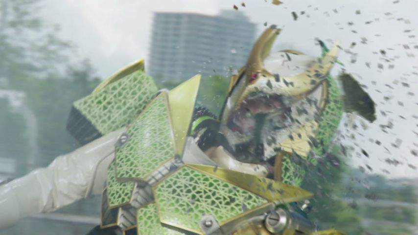 個別 マスク割れ の写真 画像 仮面ライダー ブログ用キャプ
