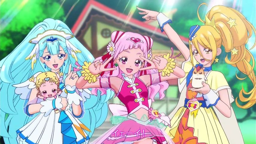 新 HUGっと！プリキュア 第1話 フレフレみんな！元気のプリキュア、キュアエール誕生！ 感想 エリカナの気まま