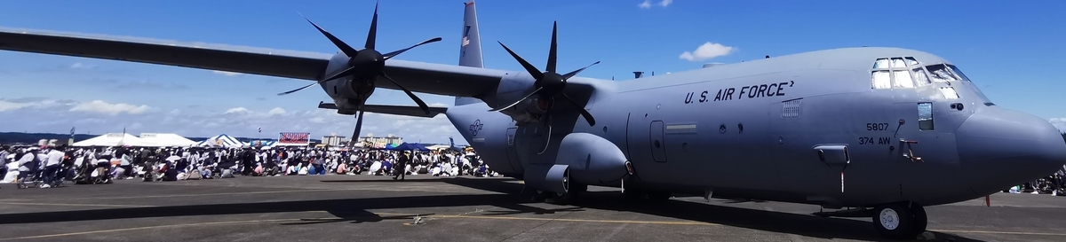 【新品2枚セット】横田基地友好祭 C-130J 36th Airlift SQ 横田基地の日米友好祭で撮影した写真 - metro6000's diary