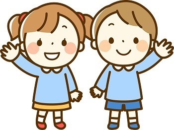 保育園の男の子と女の子