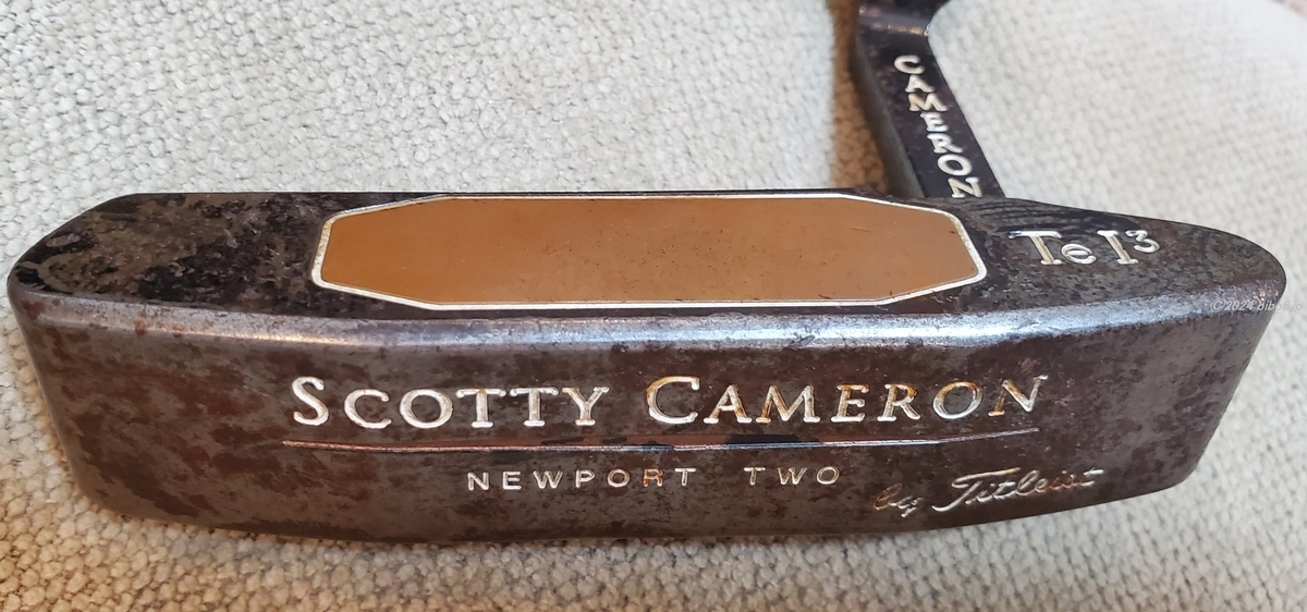 Titleist Scotty Cameron Tel3 Newport two」のメッキ塗装 Titleist Scotty Cameron Tel3 Newport two」のメッキ塗装