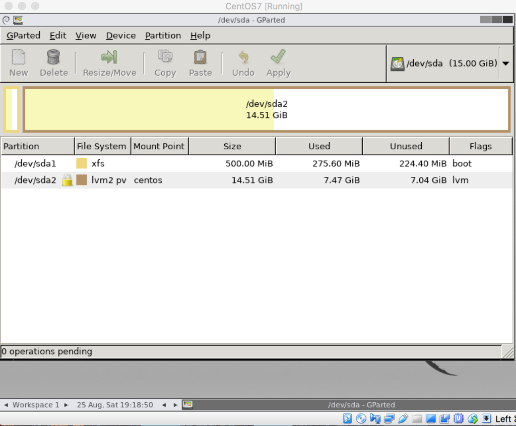 VirtualBox固定サイズのストレージ増やす にっちとだじゃれ