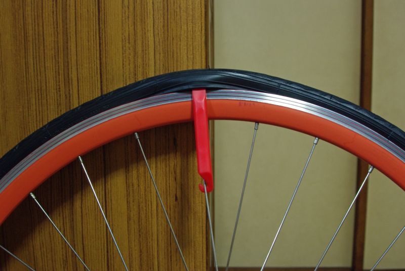 自転車 リム テープ交換 車輪外さず