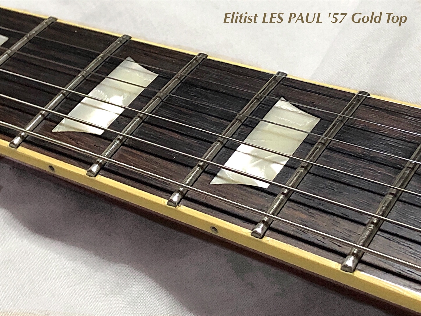 Epiphone Elitist LES PAUL '57 - YAMAHA MG-M series