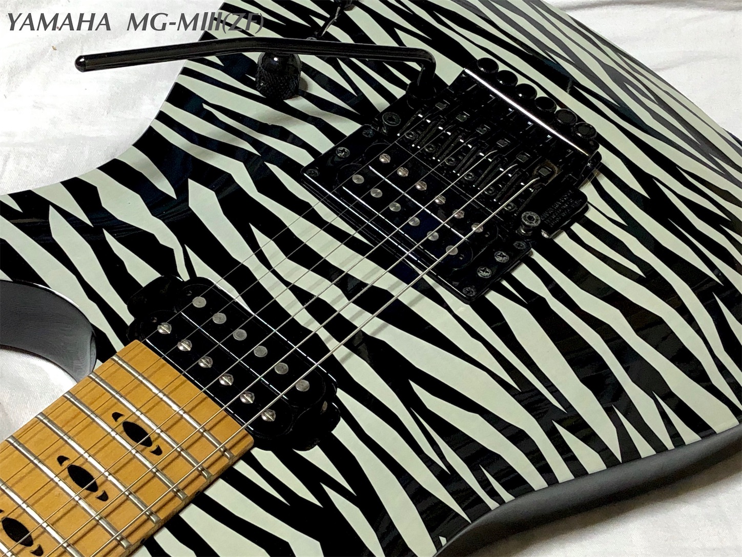※値下げ不可【ヤマハ】MG-MⅢ Zebra (レアなマホガニーボディ仕様) 特価商品 値下げ不可【ヤマハ】MG-MⅢ Zebra (レアなマホガニー