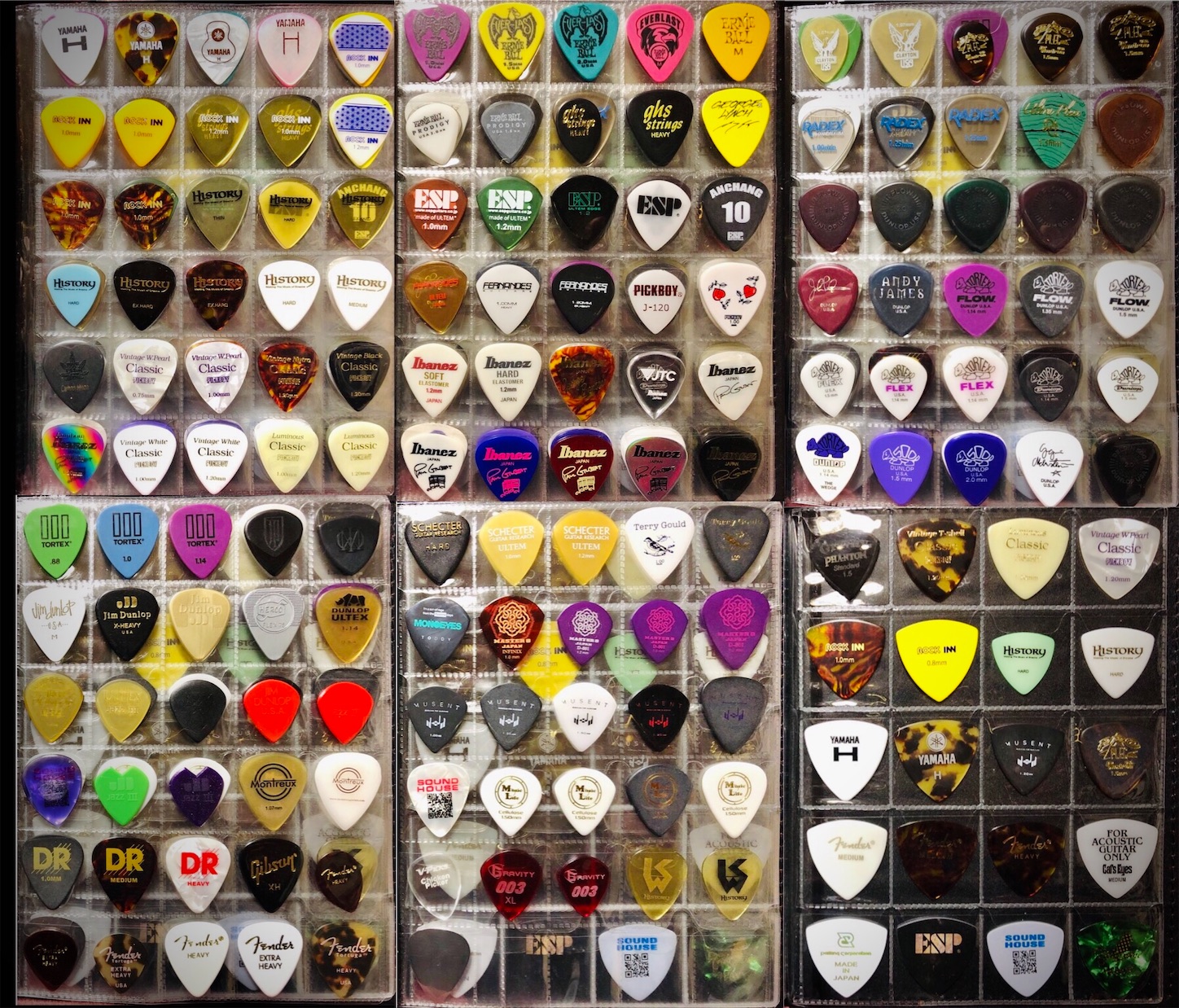 PICK-COLLECTION - YAMAHA MG-M series