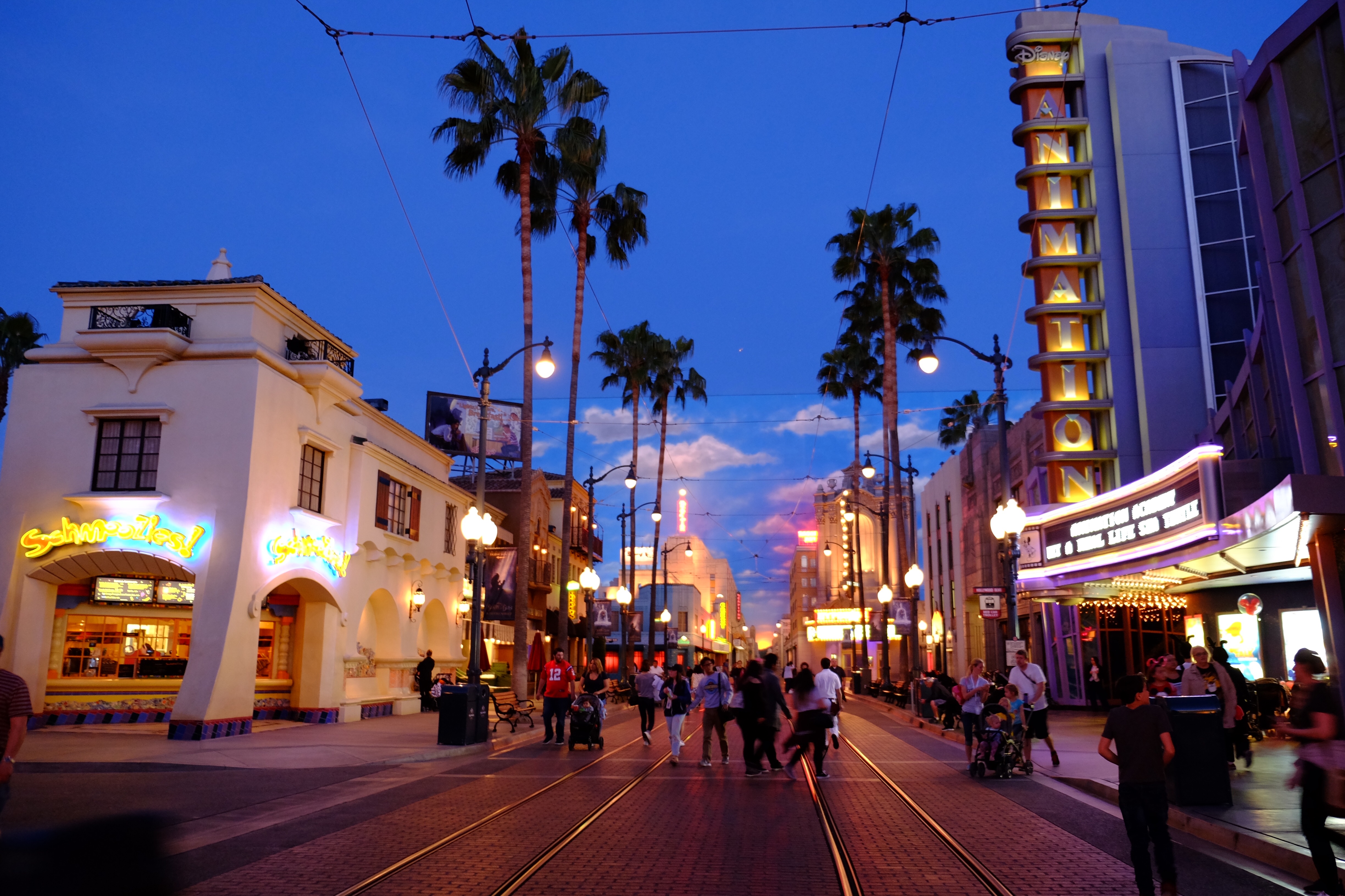 カリフォルニアディズニー旅行記15 夜景撮影 4月から社畜 になった