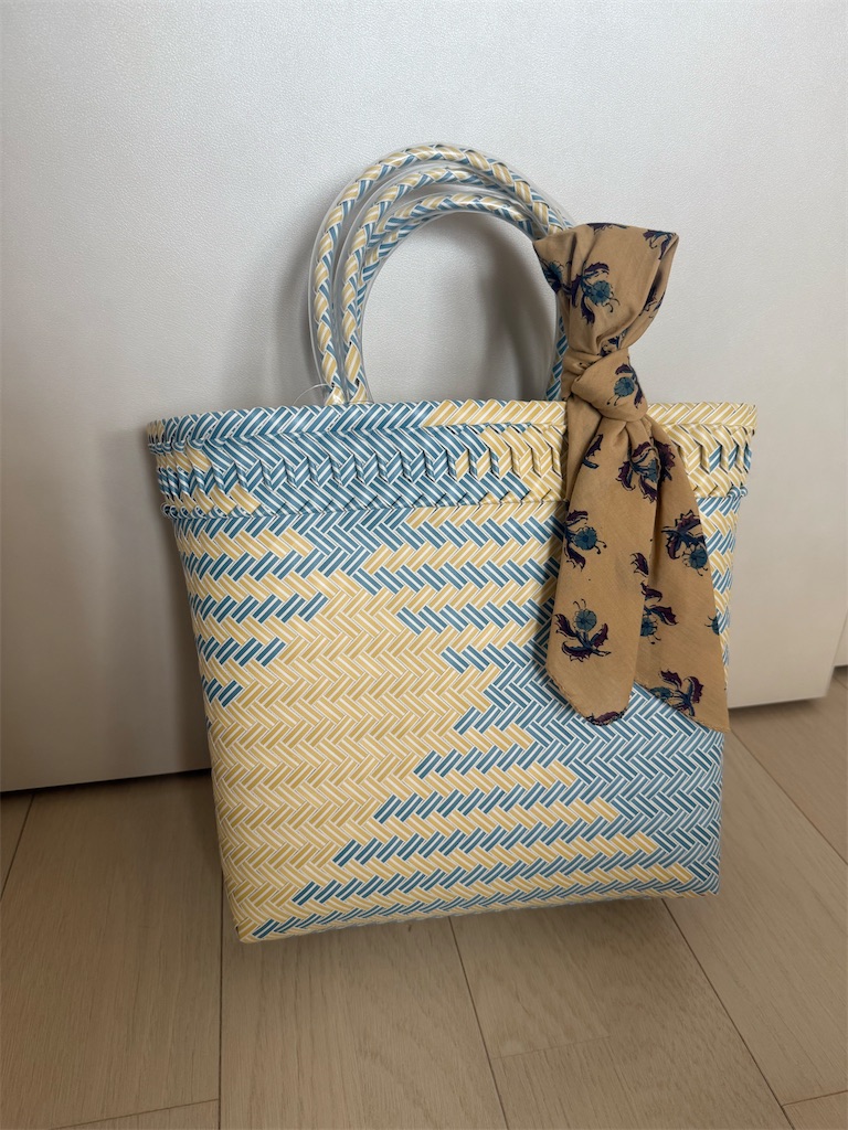 メケアリサ カゴバッグ ハンドメイド かごバッグ #メケアリサ #MEKEARISA - ときめき収集とミーハー日記