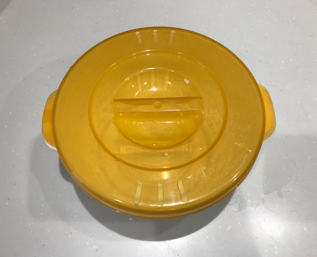 ダイソー レンジで出来るラーメン器