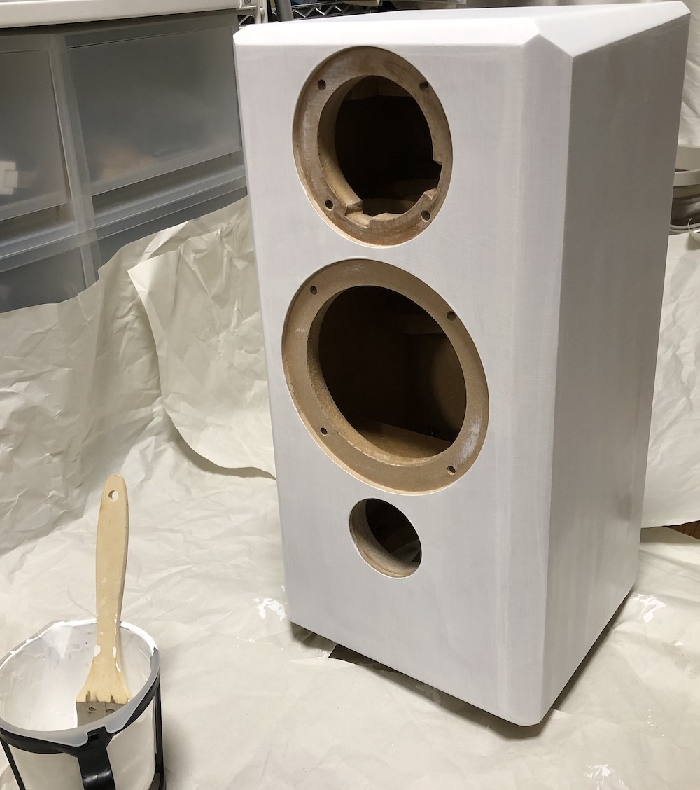 自作2wayスピーカー　パイン集成材エンクロージャー 自作2wayスピーカー パイン集成材エンクロージャー 自作2wayスピーカー