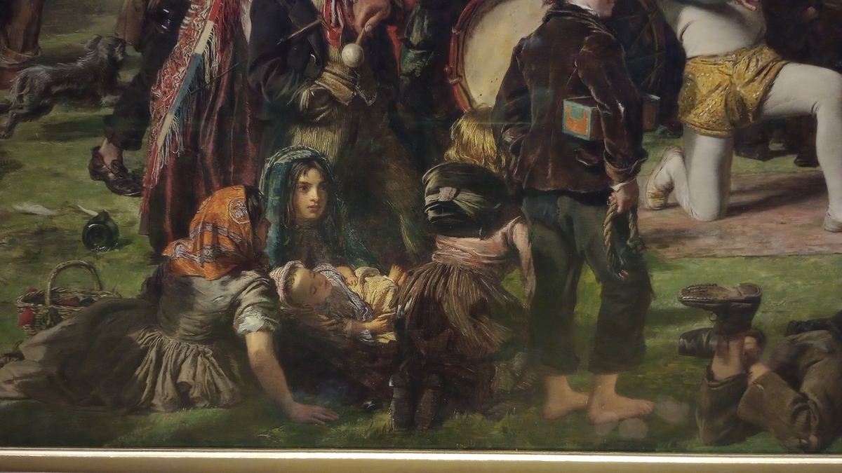 貧困の最中の人々の絵 *18世紀イギリスTate Britain* - Blushing