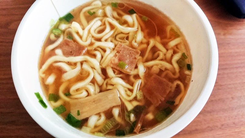 喜多方ラーメン坂内　コク醤油を食べた感想　完成