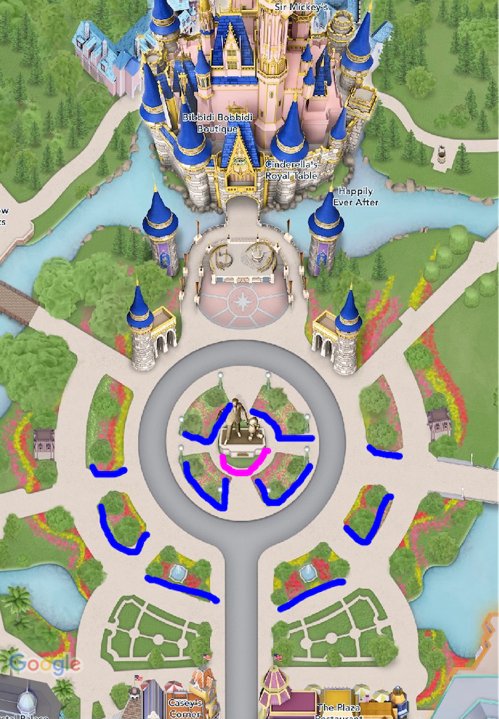 WDW新婚旅行MK⑥スペースマウンテンとHappily Ever After - まいあみ