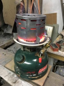 コールマン508Aスポーツスターを灯油ストーブとして使ってみるテスト