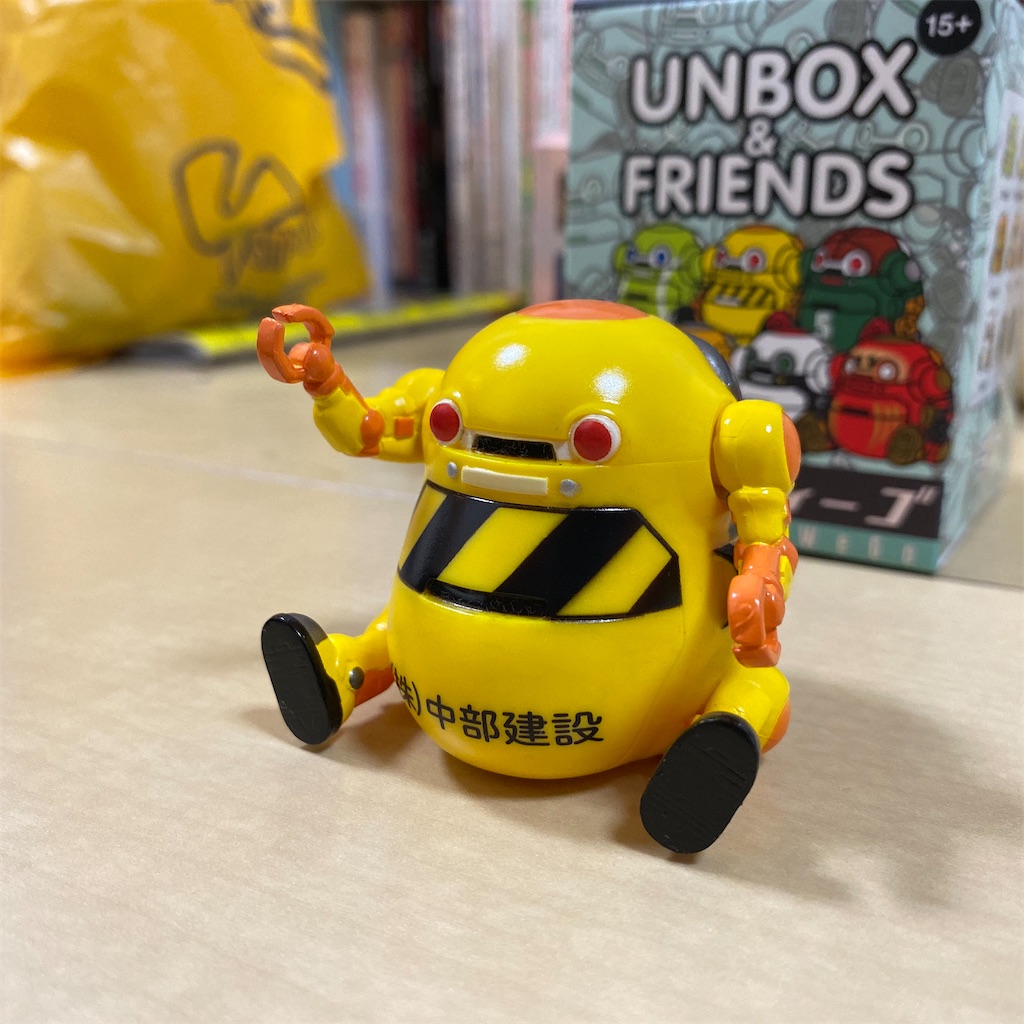 UNBOX&FRIENDS メカトロウィーゴはずんぐりむっくりで可愛いソフビ