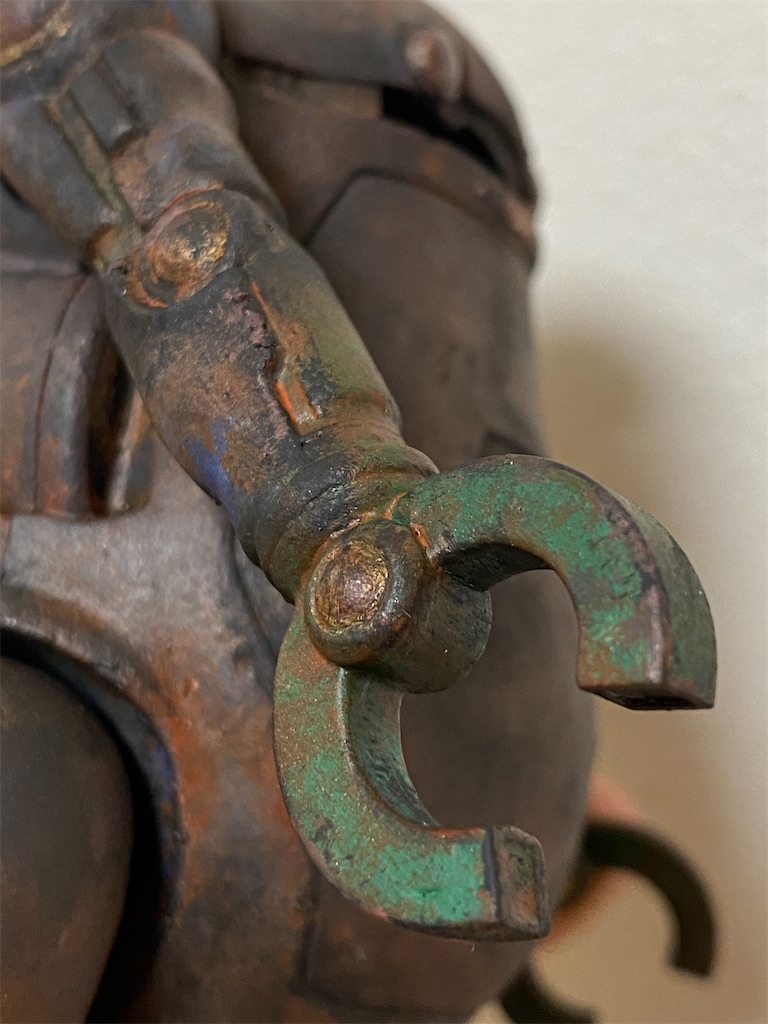 ソフビのウィーゴを塗装する！出来上がったのはサビてるウィーゴ