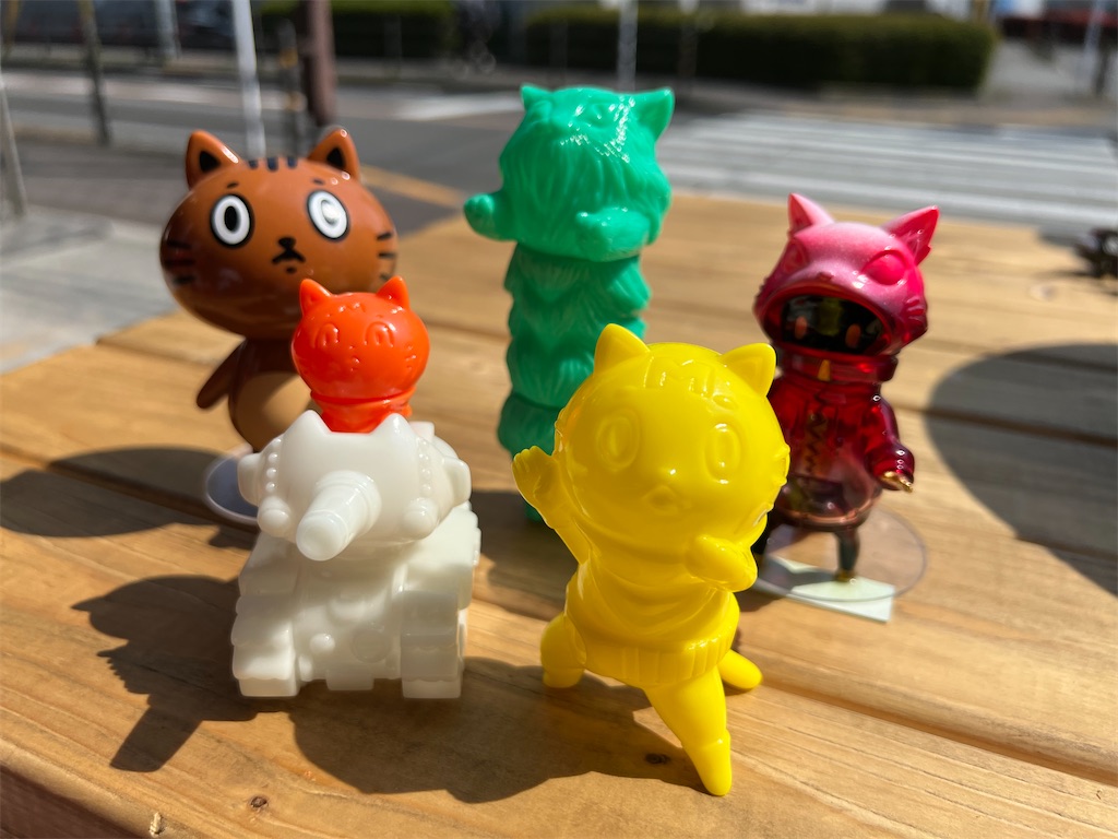 ドラゴニット バケタンブログ 希少種 イエローマーブル ソフビ ワンフェス WF バケタンブログさんで行われたマーブルソフビ成形体験に行ってきました
