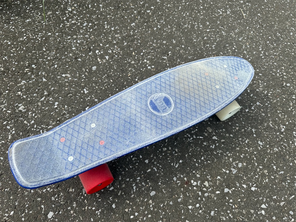 penny（ペニー）22インチ買ったので土手をクルージング