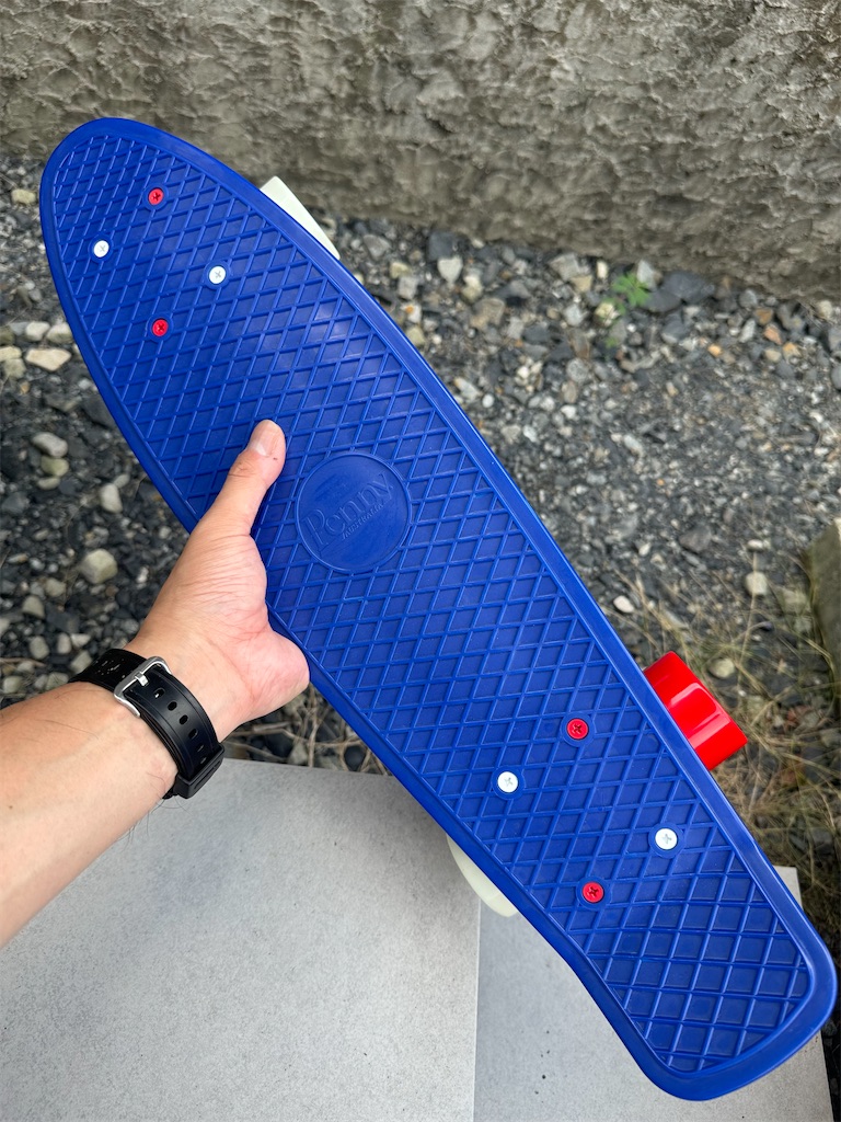 penny（ペニー）22インチ買ったので土手をクルージング！ついでに過去