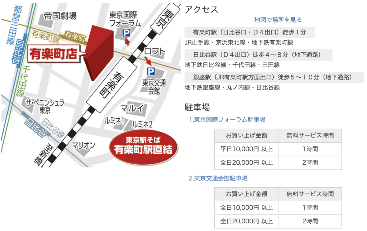 ビックカメラ　有楽町