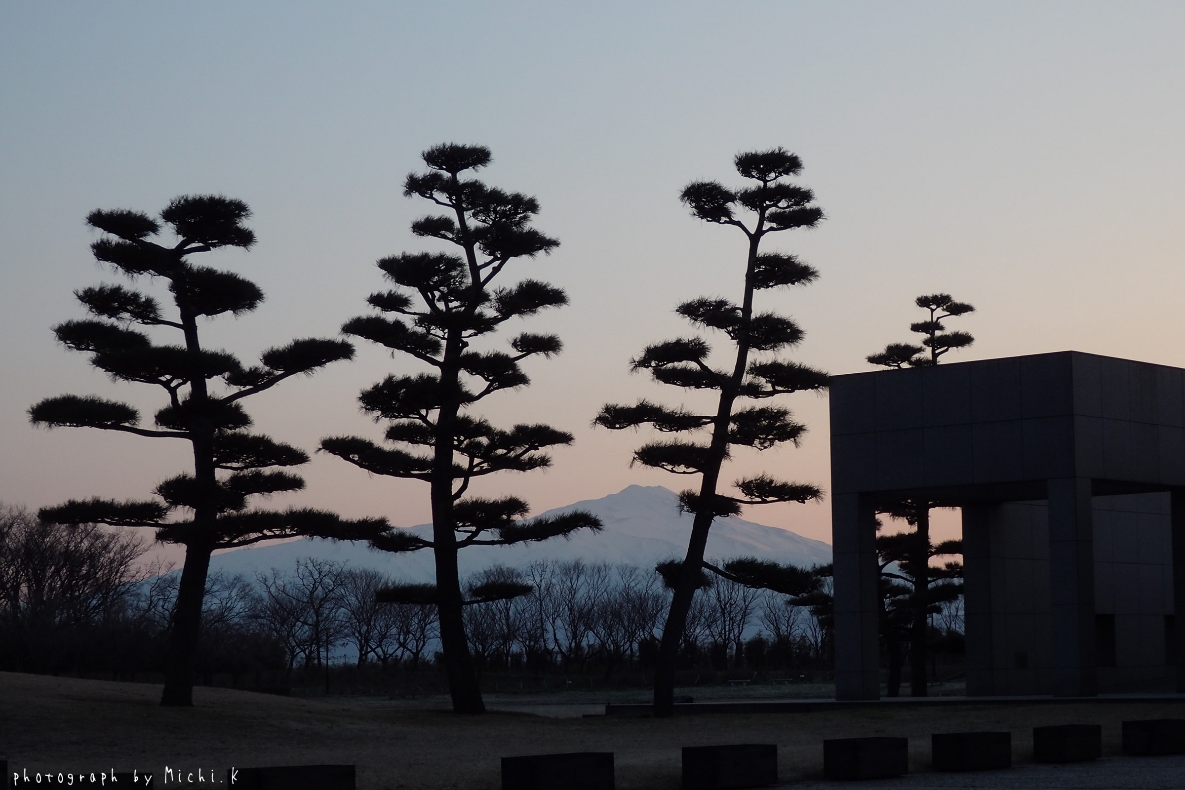 土門拳記念館 2018/3/31 早朝散歩（その1）