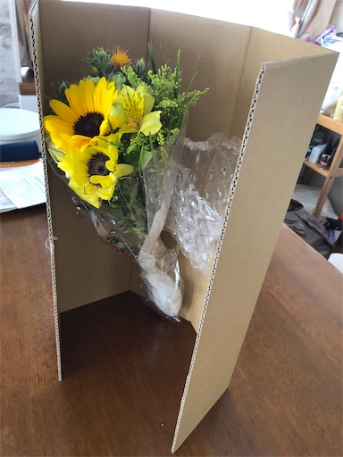オイシックスで青山フラワーマーケットのブーケ 青フラ花束 が届くなんて Michiのおいしいナチュラルライフ