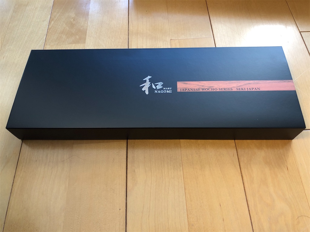 ふるさと納税 岐阜県 関市 返礼品が届いた -和NAGOMI 三徳&ペティ