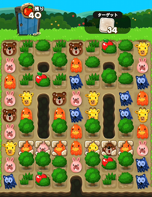 LINE ポコポコ』攻略【ステージ133のコツ＆白花・星花クリア動画