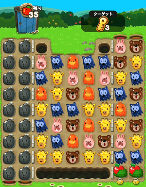 LINE ポコポコ』攻略【ステージ134のコツ＆白花・星花クリア動画