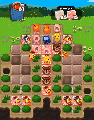 LINE ポコポコ』攻略・ステージ535のコツ＆白花・星花クリア動画