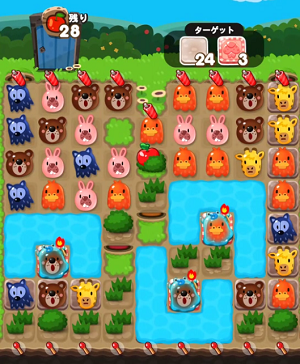 ポコポコ　まとめ LINE ポコポコ』攻略・ステージ440のコツ＆白花・星花クリア動画