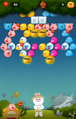 LINE バブル2』攻略・ステージ666のコツ＆黄金・クリスタル
