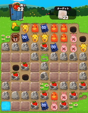 LINE ポコポコ』攻略・ステージ643のコツ＆白花・星花クリア動画